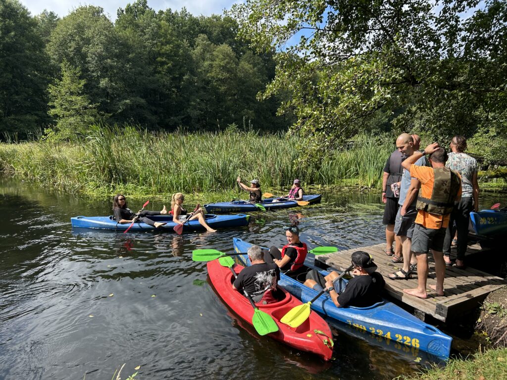 spływ kajakowy na rzece Drawa w 2025 roku